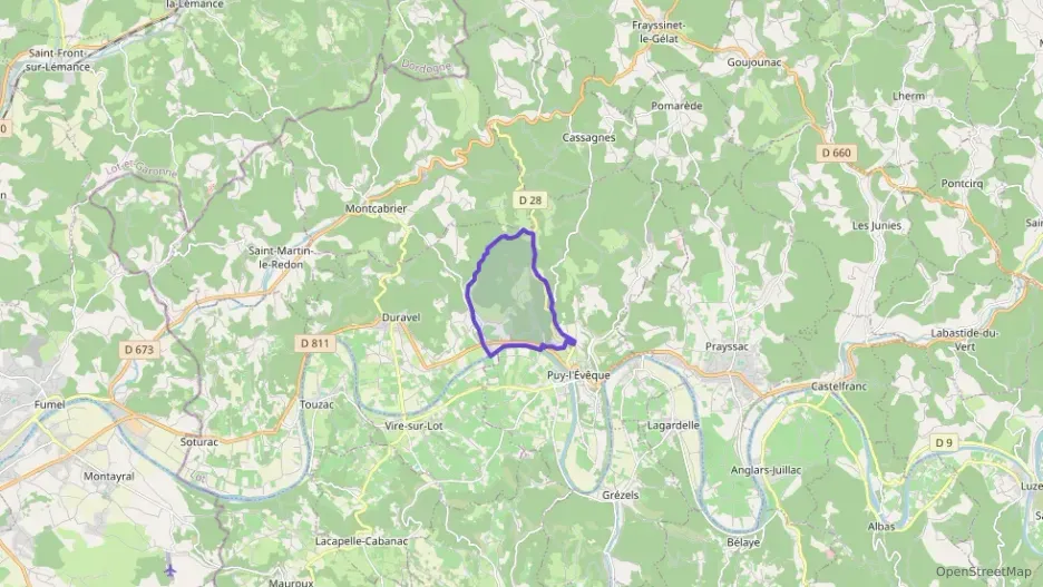 Maison 60 m² quatre pièces à vendre à Puy-l`Évêque Maison 60 m² quatre pièces à vendre à Puy-l`Évêque