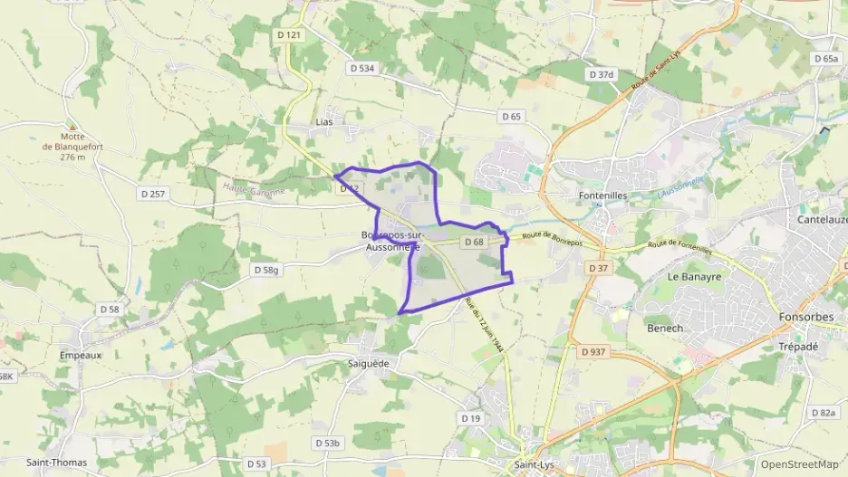 Maison 92 m² quatre pièces à vendre à Bonrepos-sur-Aussonnelle
