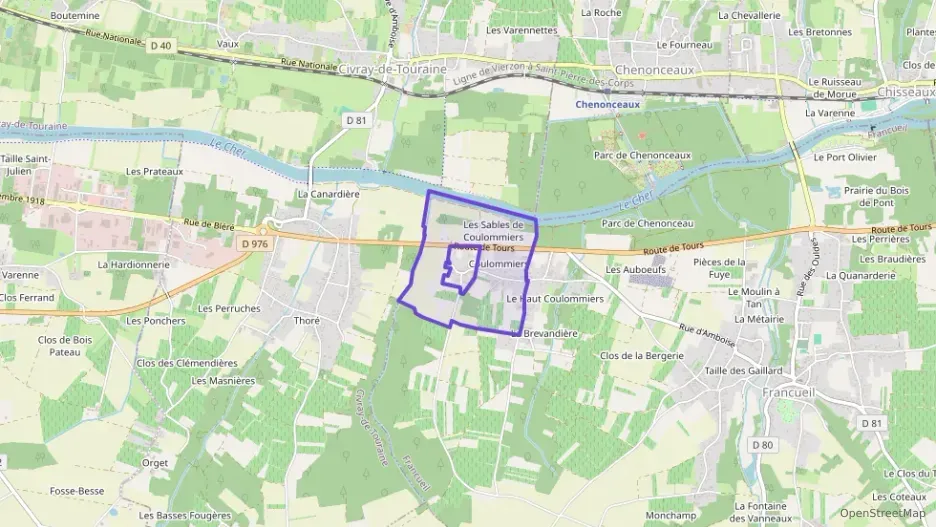 Maison 157 m² cinq pièces à vendre à Francueil