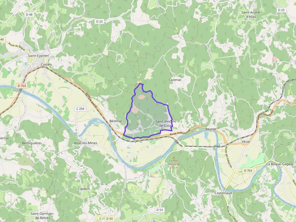 Maison 54 m² quatre pièces à vendre à Saint-Vincent-de-Cosse