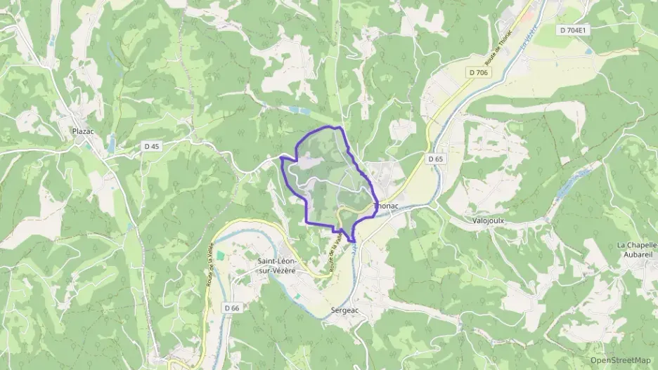 Maison 70 m² trois pièces à vendre à Thonac