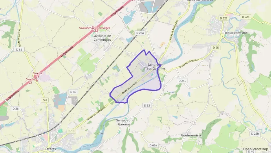 Maison 100 m² quatre pièces à vendre à Saint-Julien-sur-Garonne