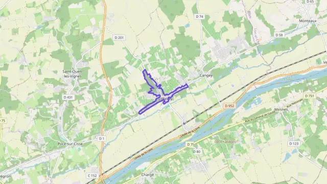 Maison 80 m² trois pièces à vendre à Limeray