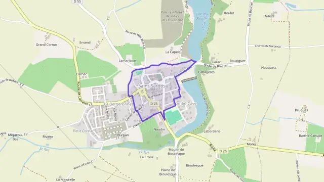 Maison 90 m² quatre pièces à vendre à Saint-Sardos