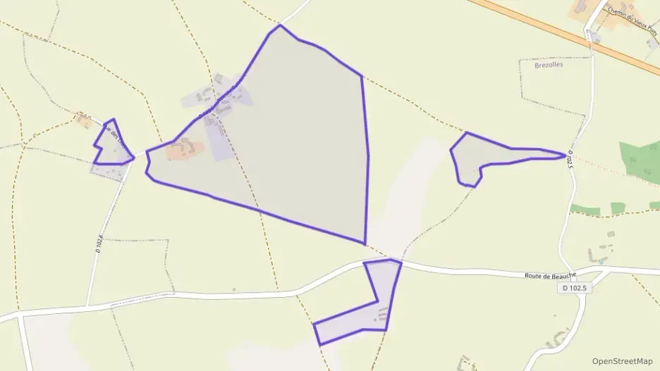 Maison 90 m² trois pièces à vendre à Fessanvilliers-Mattanvilliers