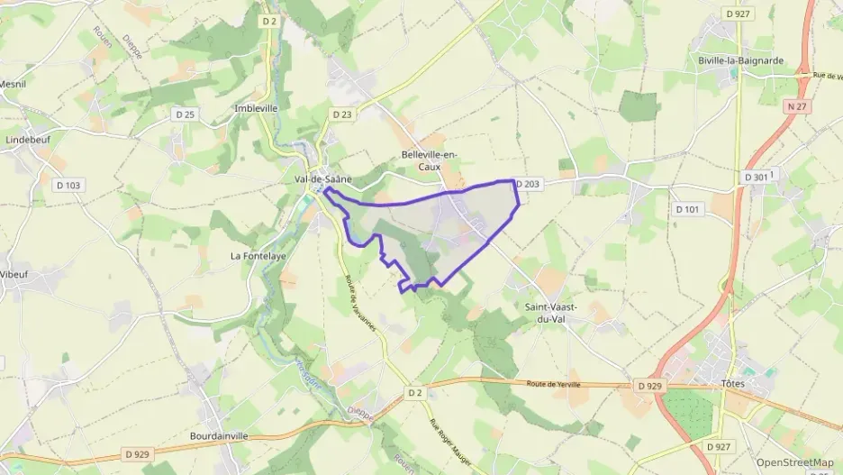 Maison 156 m² sept pièces à vendre à Belleville-en-Caux