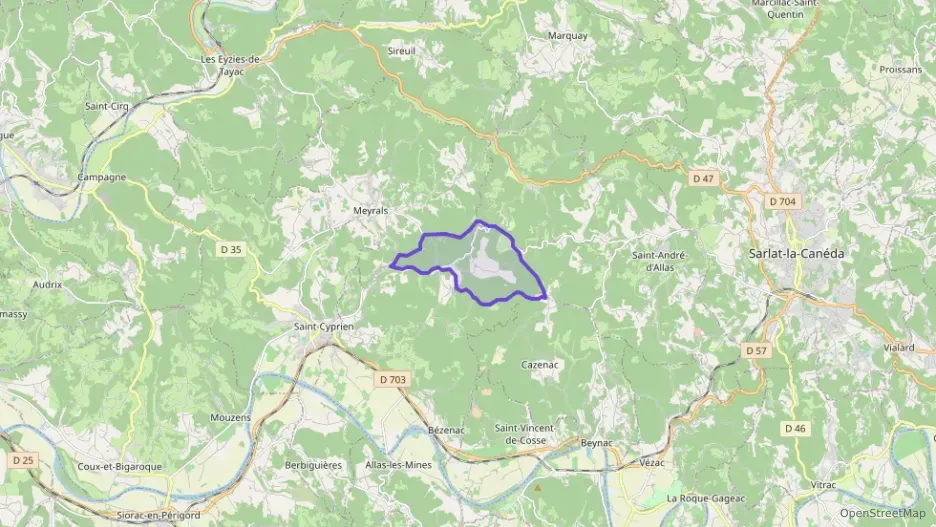 Maison 74 m² trois pièces à vendre à Castels et Bézenac Maison 74 m² trois pièces à vendre à Castels et Bézenac