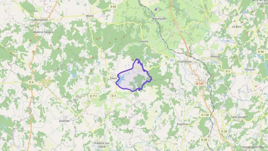 Maison 84 m² trois pièces à vendre à Cieux Maison 84 m² trois pièces à vendre à Cieux