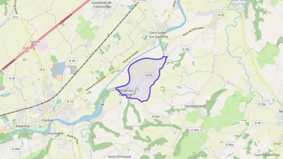 Maison 84 m² quatre pièces à vendre à Gensac-sur-Garonne