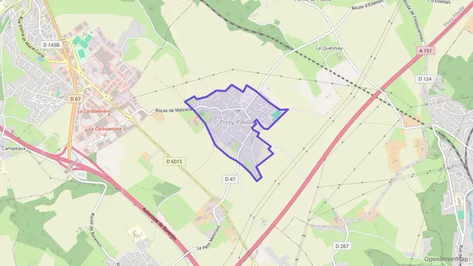 Maison 89 m² quatre pièces à vendre à Pissy-Pôville