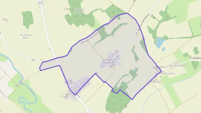 Maison 80 m² quatre pièces à vendre à Saint-Jean-Saint-Germain