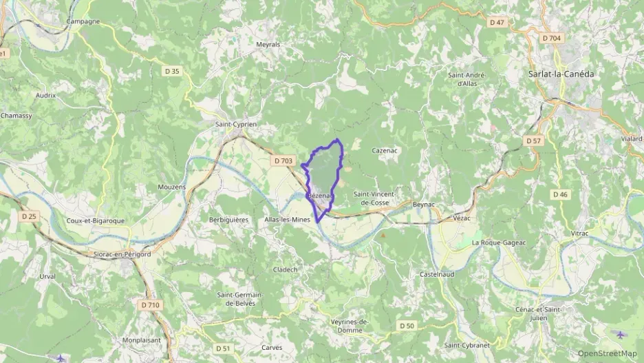 Maison 75 m² trois pièces à vendre à Castels et Bézenac