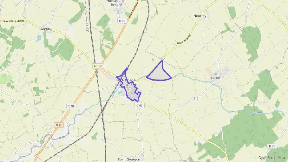 Maison 112 m² cinq pièces à vendre à Saint-Amand-Longpré