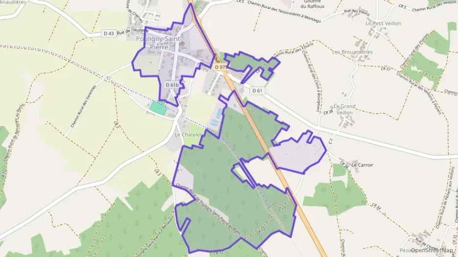 Maison 47 m² trois pièces à vendre à Pouligny-Saint-Pierre Maison 47 m² trois pièces à vendre à Pouligny-Saint-Pierre