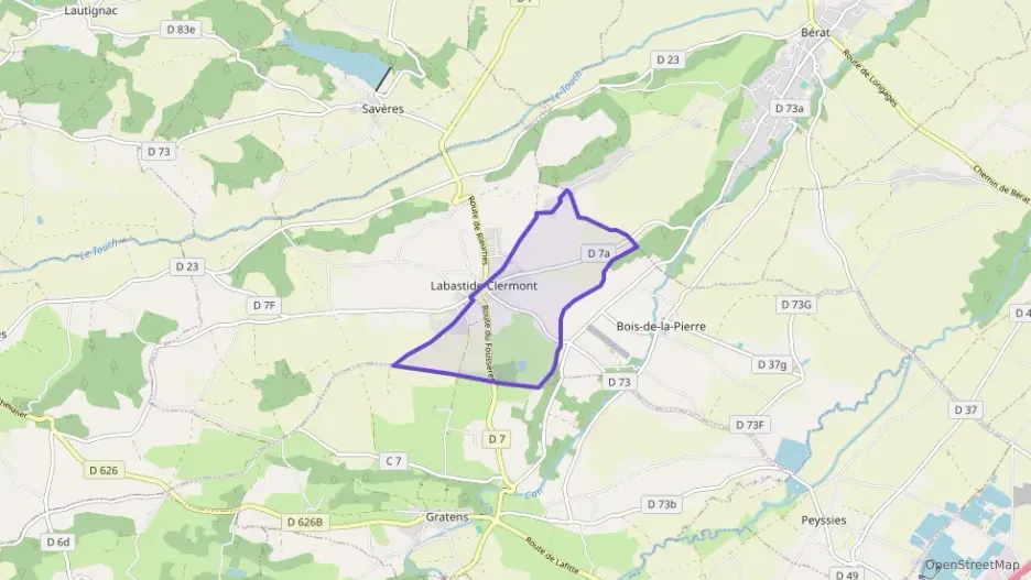 Maison 80 m² trois pièces à vendre à Labastide-Clermont