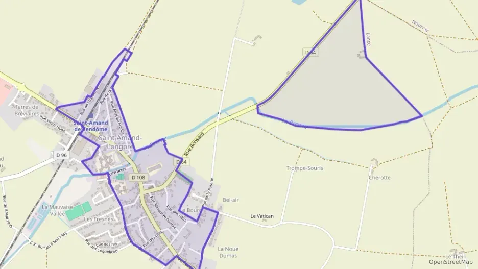 Maison 123 m² cinq pièces à vendre à Saint-Amand-Longpré Maison 123 m² cinq pièces à vendre à Saint-Amand-Longpré