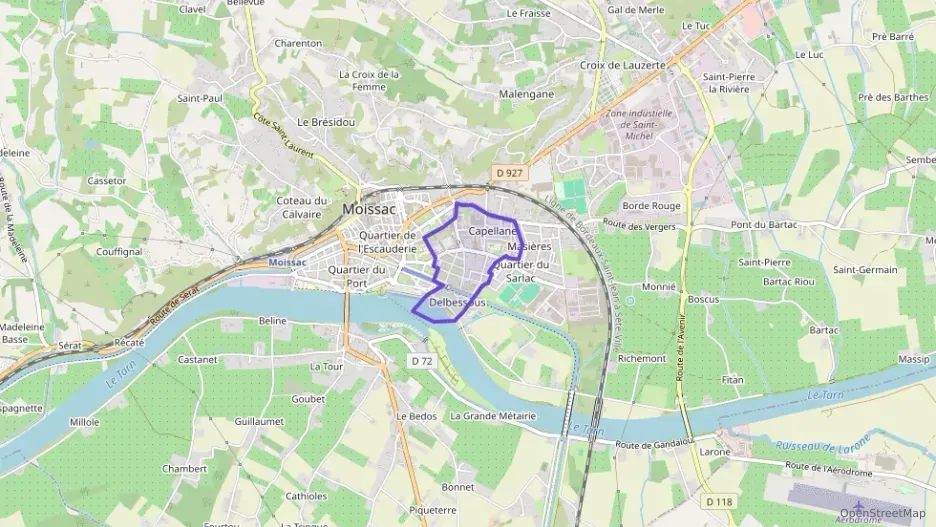 Maison 81 m² quatre pièces à vendre à Moissac