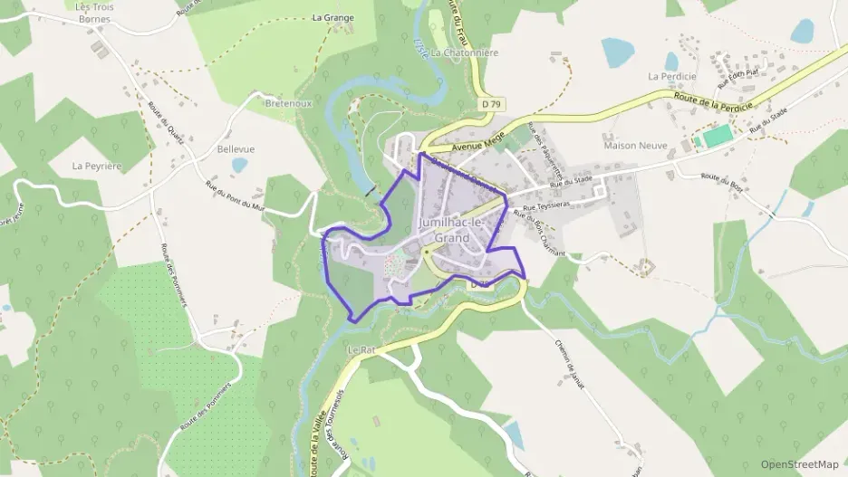 Maison 105 m² cinq pièces à vendre à Jumilhac-le-Grand