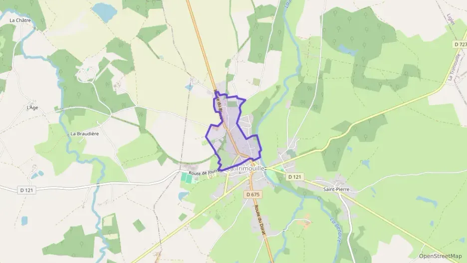 Maison 70 m² trois pièces à vendre à La Trimouille Maison 70 m² trois pièces à vendre à La Trimouille