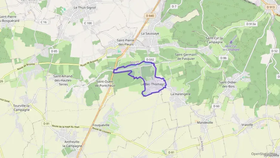 Maison 120 m² quatre pièces à vendre à Le Bec-Thomas