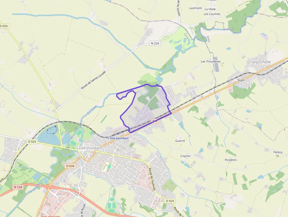 Maison 108 m² quatre pièces à vendre à L`Isle-Jourdain