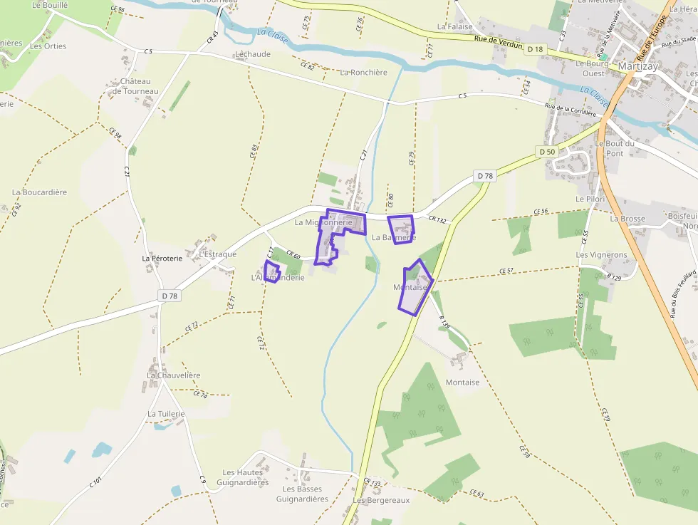 Maison 47 m² trois pièces à vendre à Martizay