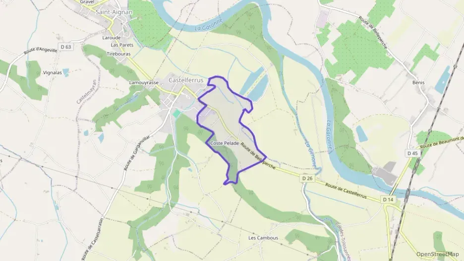 Maison 102 m² cinq pièces à vendre à Castelferrus