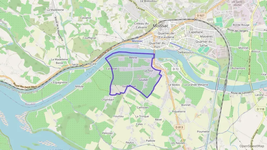 Maison 150 m² quatre pièces à vendre à Moissac