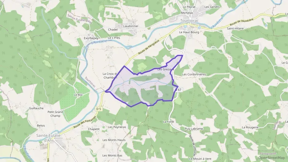 Maison 60 m² trois pièces à vendre à Tourtoirac