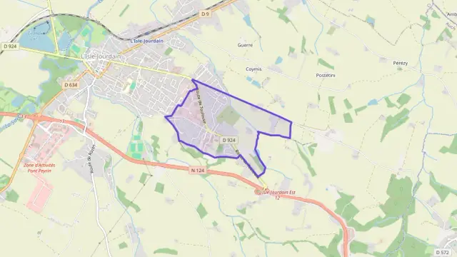 Maison 92 m² quatre pièces à vendre à L`Isle-Jourdain