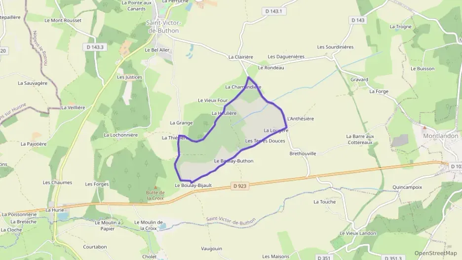 Maison 114 m² quatre pièces à vendre à Saint-Victor-de-Buthon