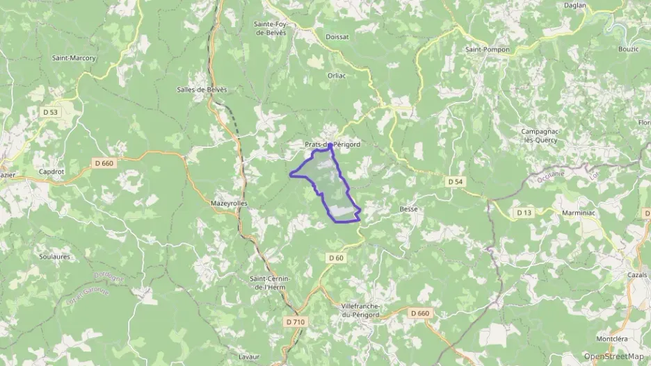 Maison 95 m² trois pièces à vendre à Prats-du-Périgord
