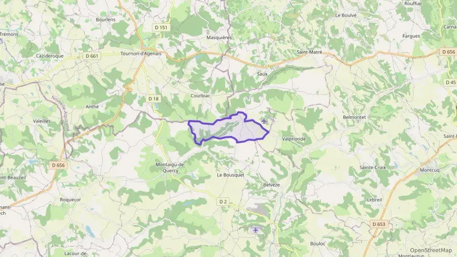 Maison 131 m² quatre pièces à vendre à Montaigu-de-Quercy
