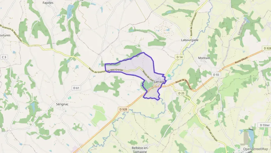 Maison 74 m² quatre pièces à vendre à Larrazet Maison 74 m² quatre pièces à vendre à Larrazet