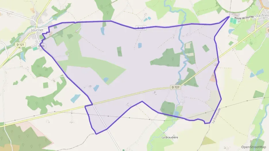 Maison 82 m² quatre pièces à vendre à Journet