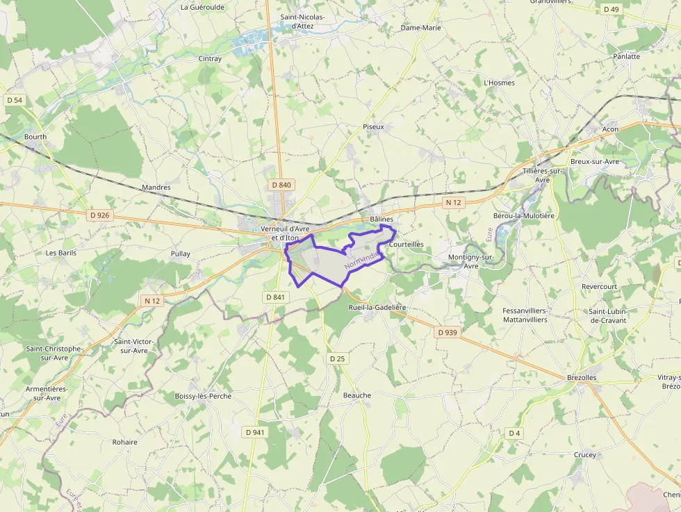 Maison 91 m² quatre pièces à vendre à Verneuil d`Avre et d`Iton