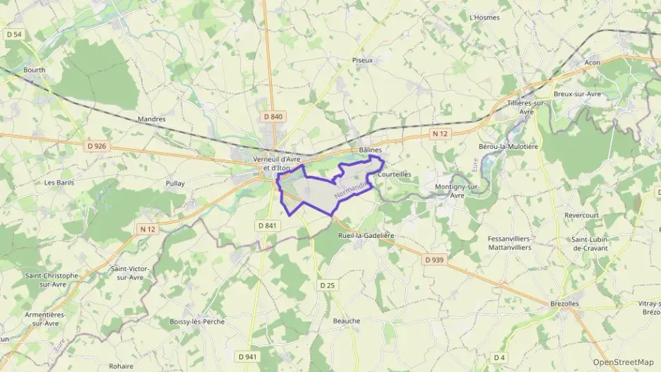 Maison 91 m² quatre pièces à vendre à Verneuil d`Avre et d`Iton