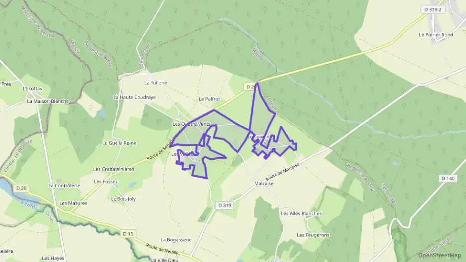 Maison 105 m² quatre pièces à vendre à Manou Maison 105 m² quatre pièces à vendre à Manou