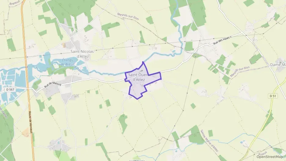 Maison 60 m² deux pieces à vendre à Sainte-Marie-d`Attez