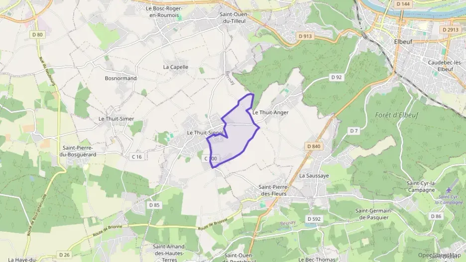 Maison 89 m² trois pièces à vendre à Le Thuit-de-l`Oison