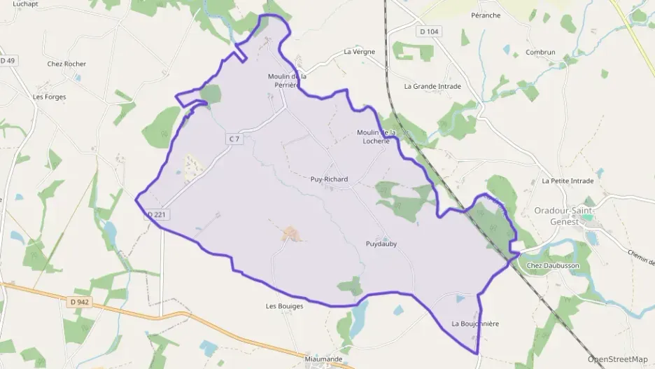 Maison 41 m² deux pieces à vendre à Oradour-Saint-Genest Maison 41 m² deux pieces à vendre à Oradour-Saint-Genest