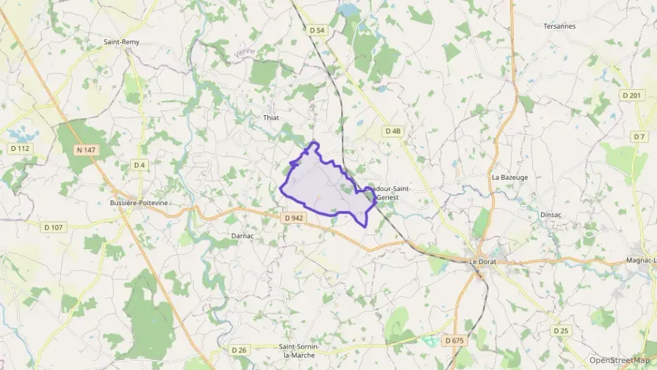 Maison 41 m² deux pieces à vendre à Oradour-Saint-Genest Maison 41 m² deux pieces à vendre à Oradour-Saint-Genest