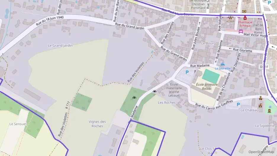 Maison 84 m² quatre pièces à vendre à Bléré