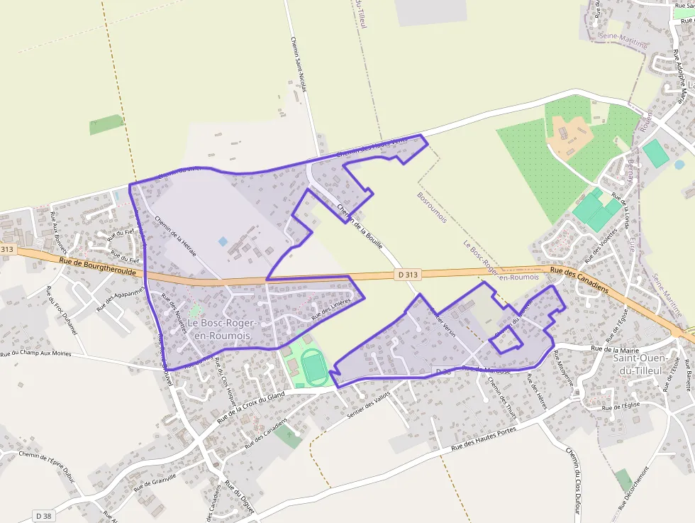 Maison 91 m² quatre pièces à vendre à Bosroumois