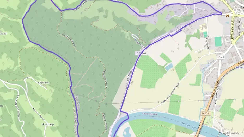 Maison 82 m² trois pièces à vendre à Saint-Cyprien