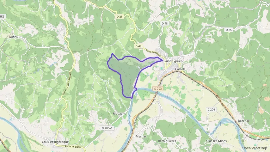 Maison 82 m² trois pièces à vendre à Saint-Cyprien