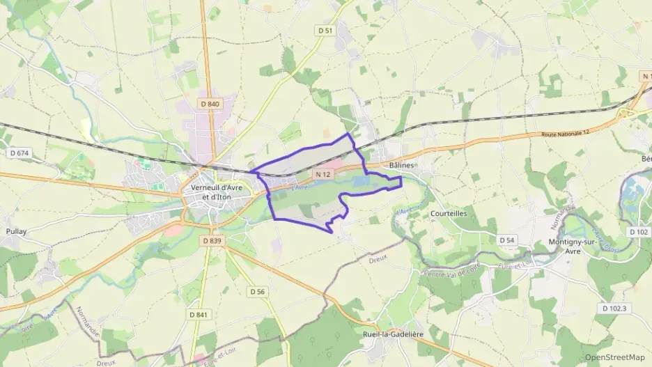 Maison 84 m² quatre pièces à vendre à Verneuil d`Avre et d`Iton