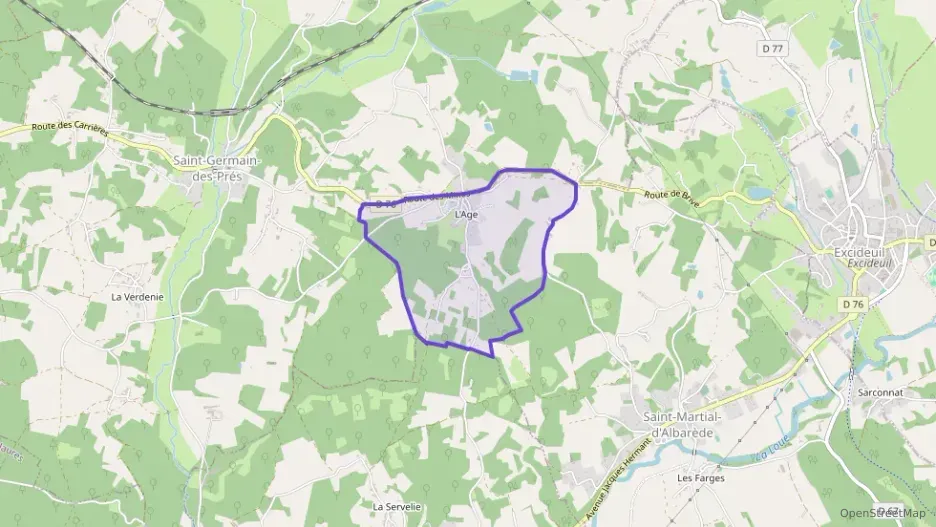 Maison 65 m² trois pièces à vendre à Saint-Germain-des-Prés Maison 65 m² trois pièces à vendre à Saint-Germain-des-Prés