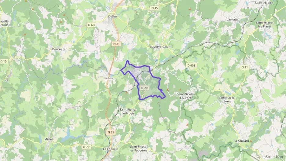 Maison 47 m² deux pieces à vendre à Saint-Pierre-de-Frugie