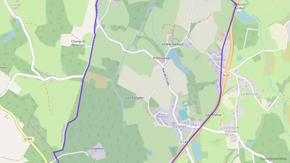 Maison 55 m² quatre pièces à vendre à Pageas